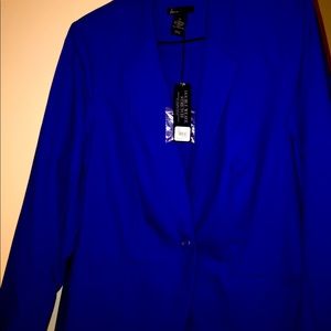 Lane Bryant Blazer - royal blue.